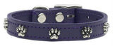 Paw Leather  Purple 18