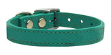 Plain Leather Collars Jade 10